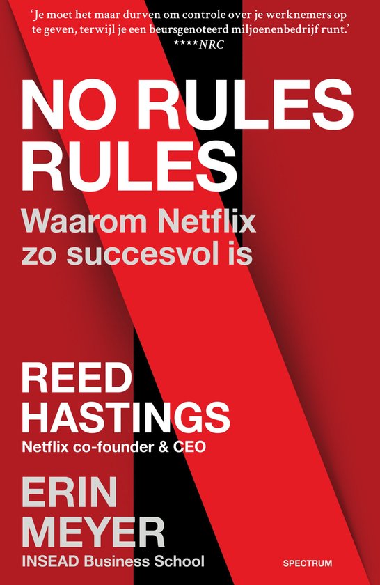 Omslag van No rules rules