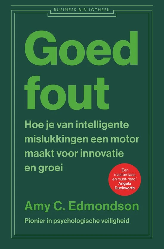 Omslag van Goed fout