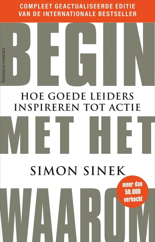 Omslag van Begin met het waarom